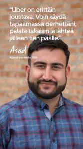 Uber Driver - kuljettajille screenshot