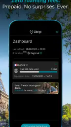 Ubigi: Travel esim mobile data screenshot