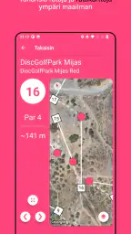 Upsi Frisbeegolf screenshot