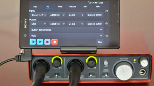 USB Audio Recorder PRO screenshot