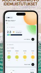 UV-indeksi - Tan-widget screenshot