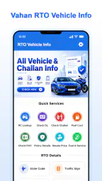 Vahan RTO Vehicle Information screenshot