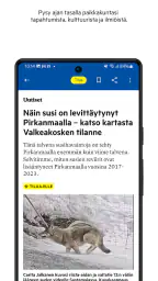 Valkeakosken Sanomat screenshot