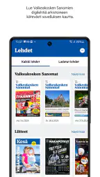 Valkeakosken Sanomat screenshot