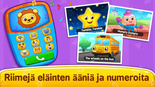 Vauva pelit: pianoni & puhelin screenshot