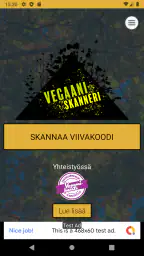 VegaaniSkanneri screenshot