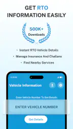 VehicleSetu: RC & Challan Info screenshot