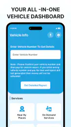 VehicleSetu: RC & Challan Info screenshot