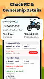 Vehicleinfo - RTO Information screenshot