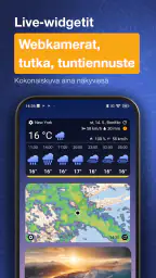 Ventusky: Sää & live-tutka screenshot