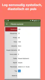 Verenpainemittari screenshot