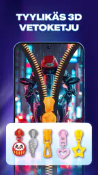 Vetoketjutaustakuva: Zip Lock screenshot