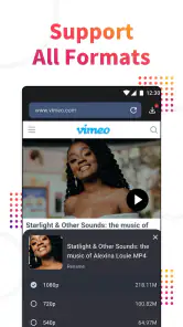 Video downloader, save video screenshot