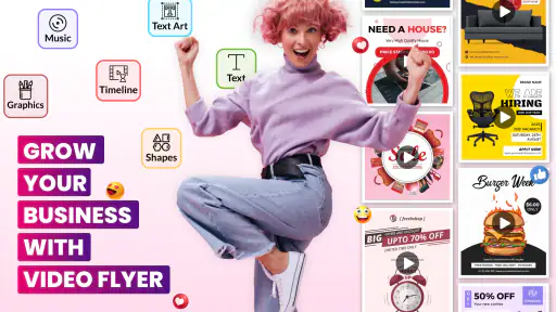 Video Flyer Maker, Templates screenshot