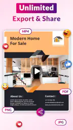 Video Flyer Maker, Templates screenshot
