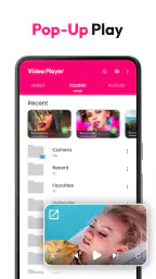 Video- ja musiikkisoitin screenshot