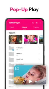 Video- ja musiikkisoitin screenshot