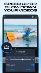 Videoeditori Movavi Clips screenshot