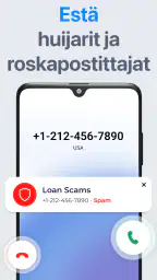 ViewCaller: Soittajan ID Esto screenshot
