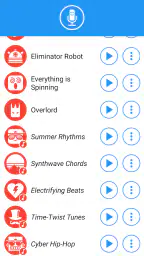 Voice changer with effects screenshot