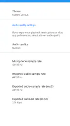 Voice changer with effects screenshot