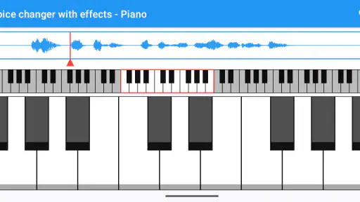 Voice changer with effects screenshot