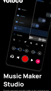 Voloco: Auto Vocal Tune Studio screenshot