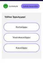 Waltti Mobiili screenshot