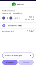 Waltti Mobiili screenshot