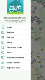 WarmShowers screenshot