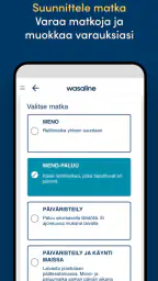Wasaline screenshot