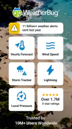 Weather Forecast by WeatherBug screenshot