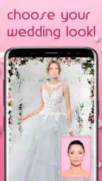 Wedding Dress Photo Montage screenshot