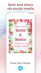 Wedding Invitation Card Maker screenshot