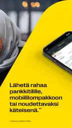 Western Union Lähetä Käteistä screenshot