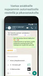 WhatsApp Business screenshot