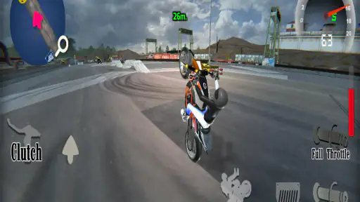 Wheelie King 4 Bike Wheelie 3D screenshot