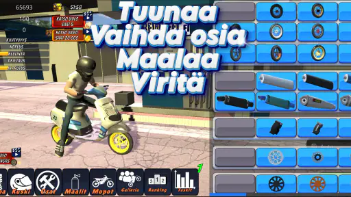 Wheelie King 8: Moto Stunt screenshot