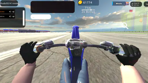 Wheelie King 8: Moto Stunt screenshot