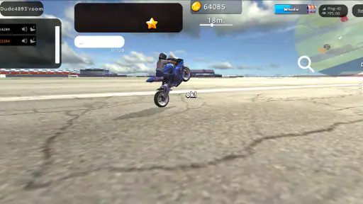 Wheelie King 8: Moto Stunt screenshot