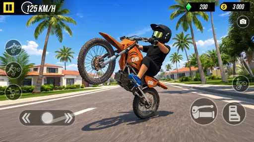 Wheelie Life: Moto Stunt screenshot