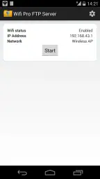 WiFi Pro FTP Server screenshot