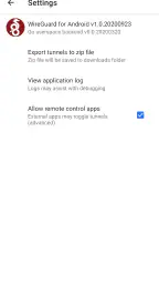 WireGuard screenshot