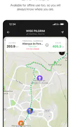 Wise Pilgrim Camino Portugués screenshot