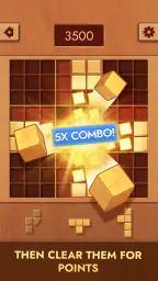 Woodoku: Puupalikka Pulmapelit screenshot