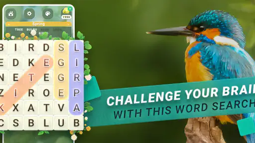 Word Search Nature Puzzle Game screenshot