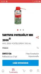 WürthShop Mobiilisovellus screenshot