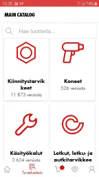 WürthShop Mobiilisovellus screenshot