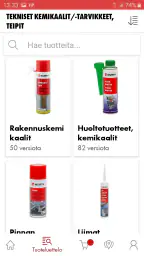 WürthShop Mobiilisovellus screenshot