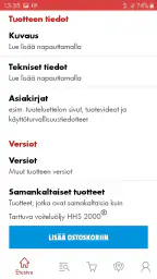 WürthShop Mobiilisovellus screenshot